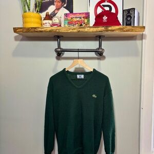 Izod X Lacoste Men's Green Sweater